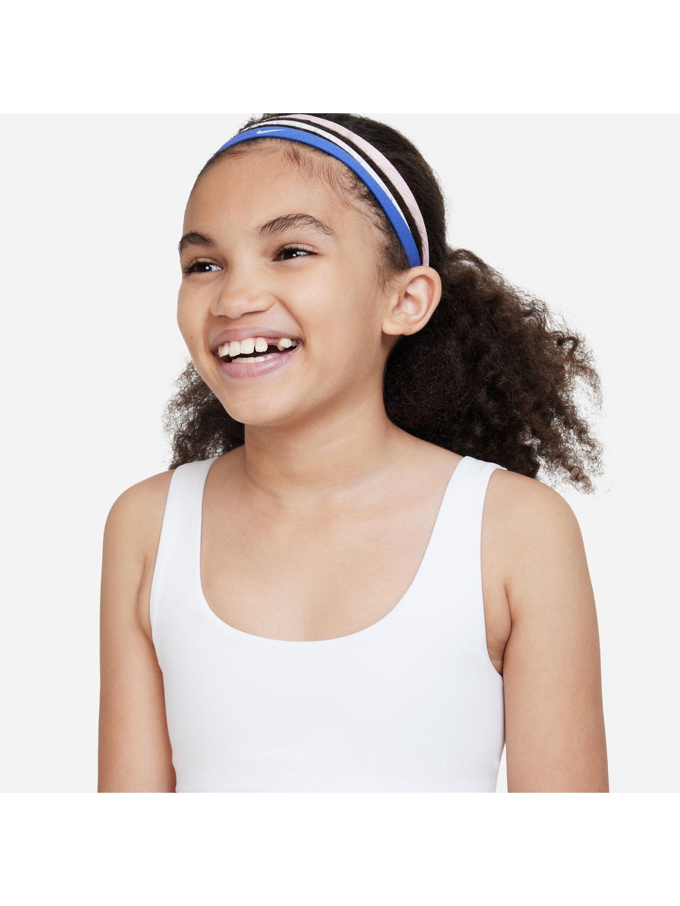 Nike Older Girls Dri-fit Alate All U Sports Bra - White/Black | Very.co.uk