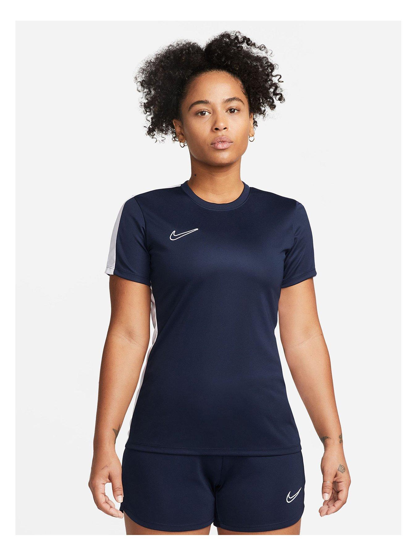 Nike Womens Academy 23 Dry T shirt Navy very