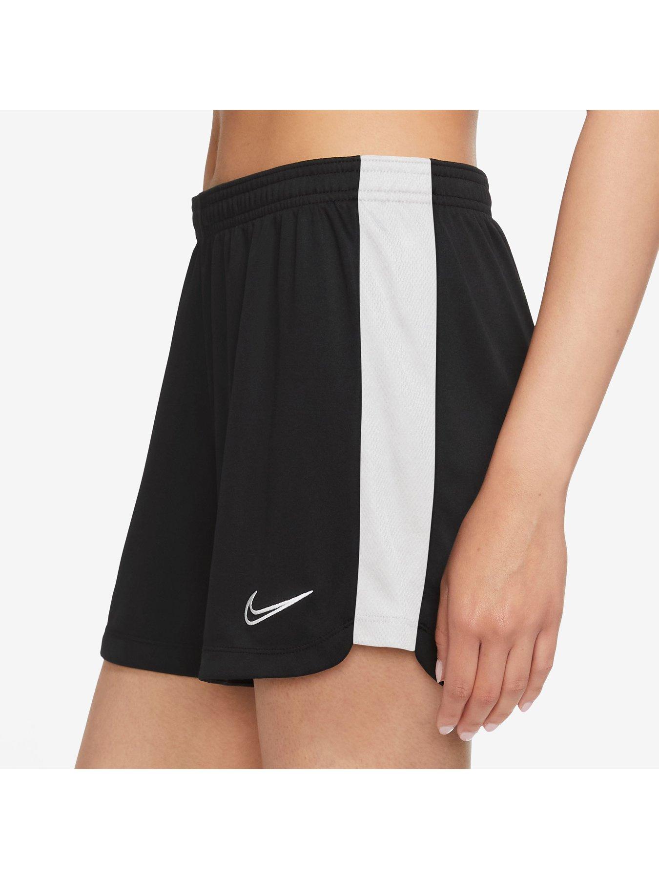 Nike womens outlet soccer shorts black