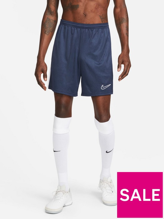 front image of nike-mens-dry-knit-academy-23-short-navynbsp