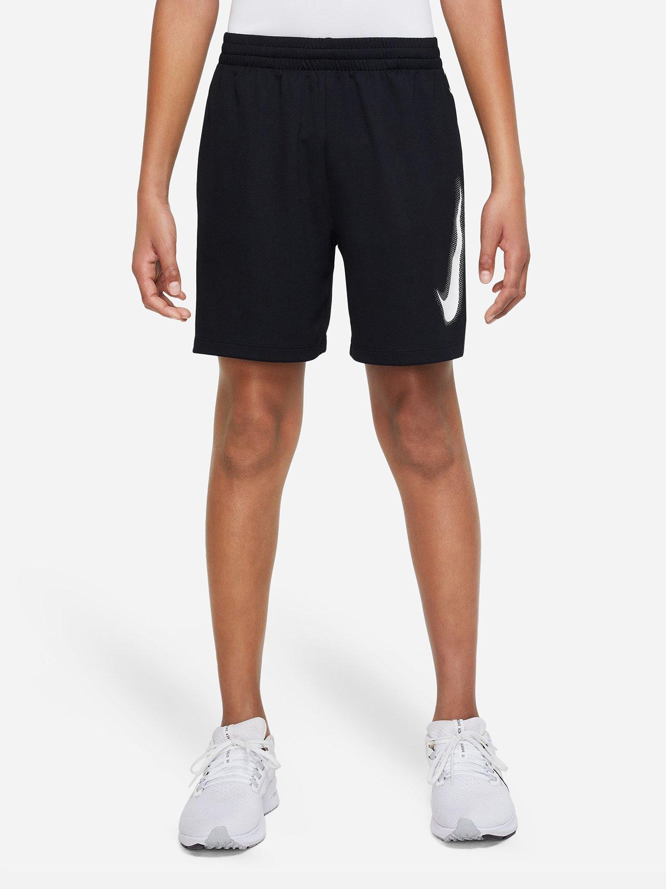 Nike Dri-FIT Trophy Big Kids' (Girls') 6 Graphic Running Shorts