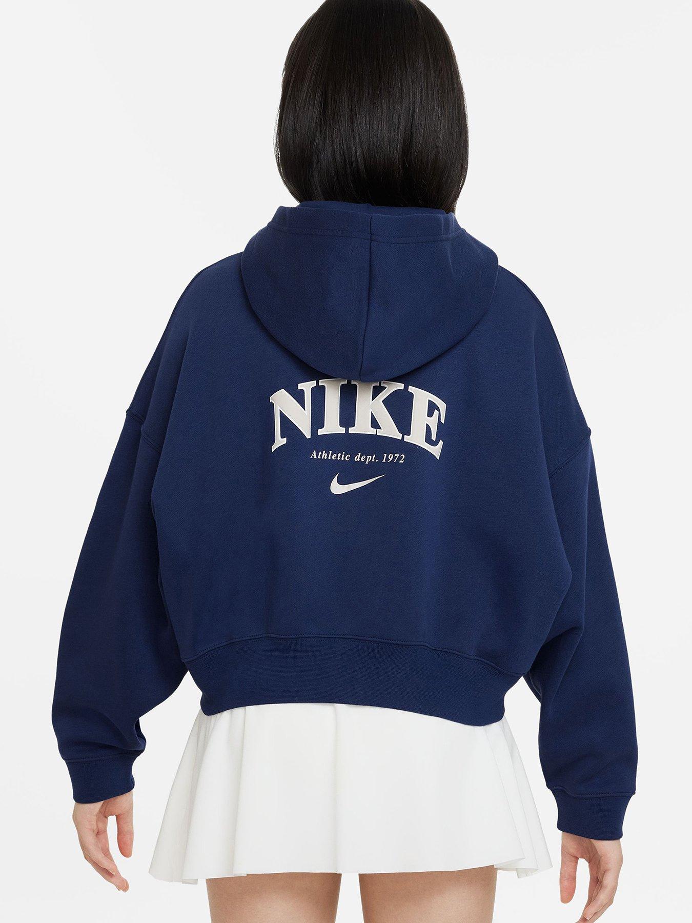 Girls hot sale navy hoodie