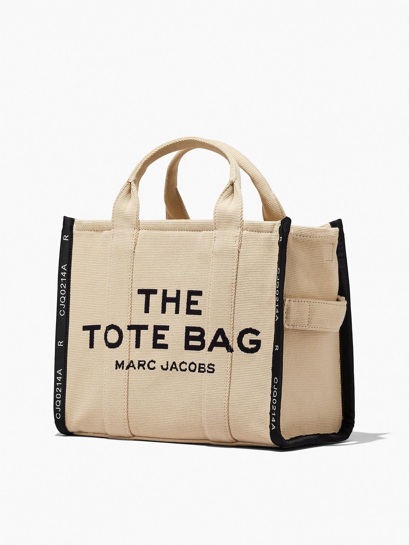 MARC JACOBS The Jacquard Medium Canvas Tote Bag - Warm Sand | Very.co.uk