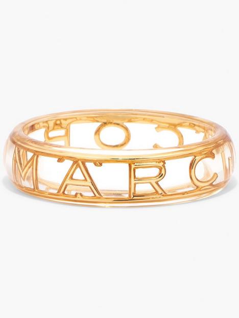 marc-jacobs-the-logo-bangle-cleargold