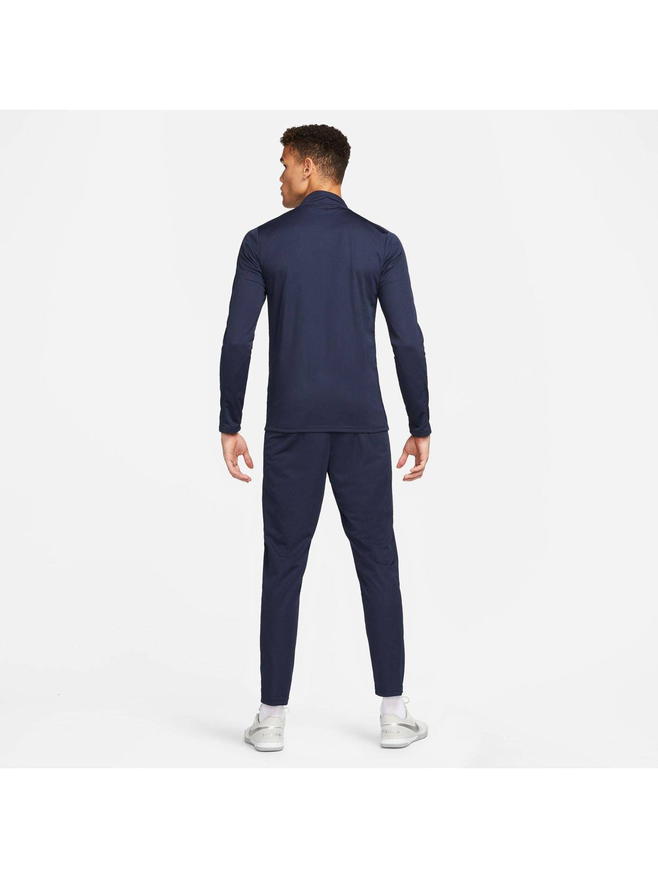 Nike academy hotsell tracksuit navy