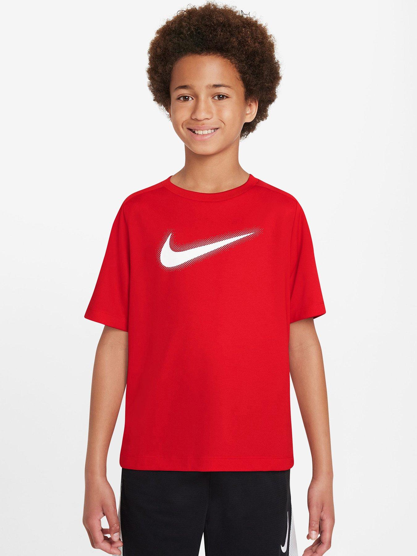 | | Red & Child Nike baby