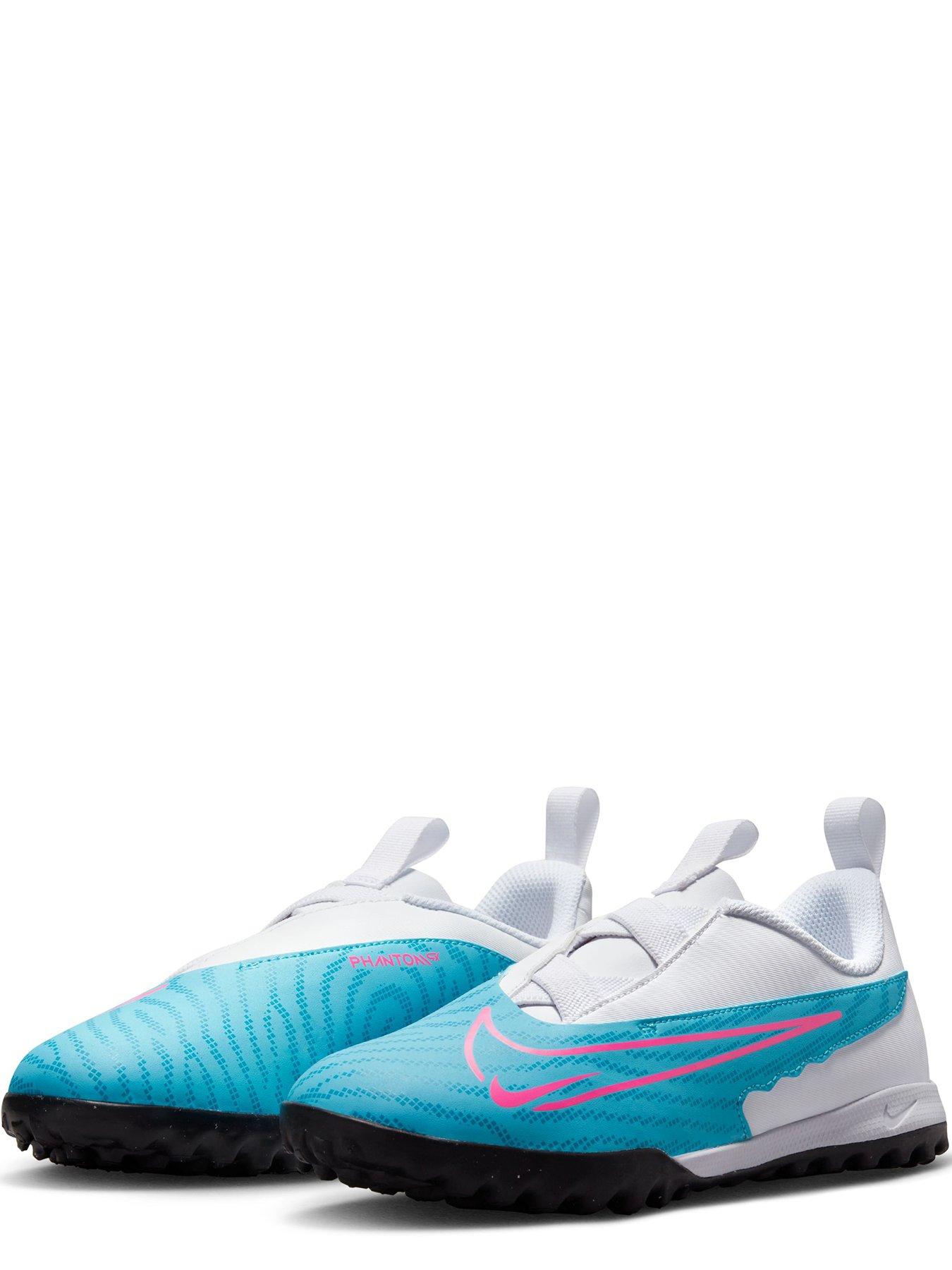 Nike Junior Phantom GT Academy Astro Turf Football Boots - Baltic  Blue/White | very.co.uk