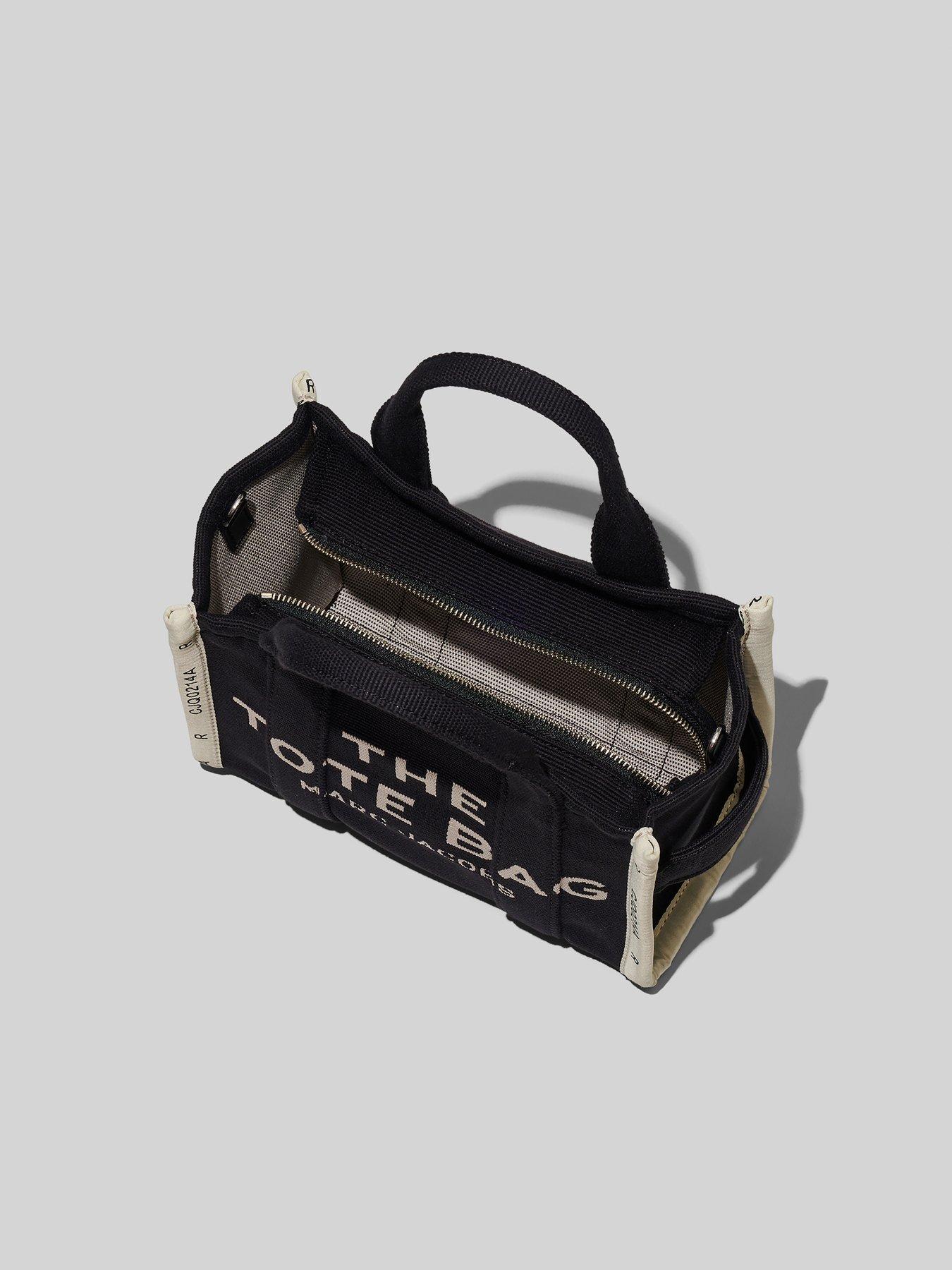 The Jacquard Mini Tote Bag Black