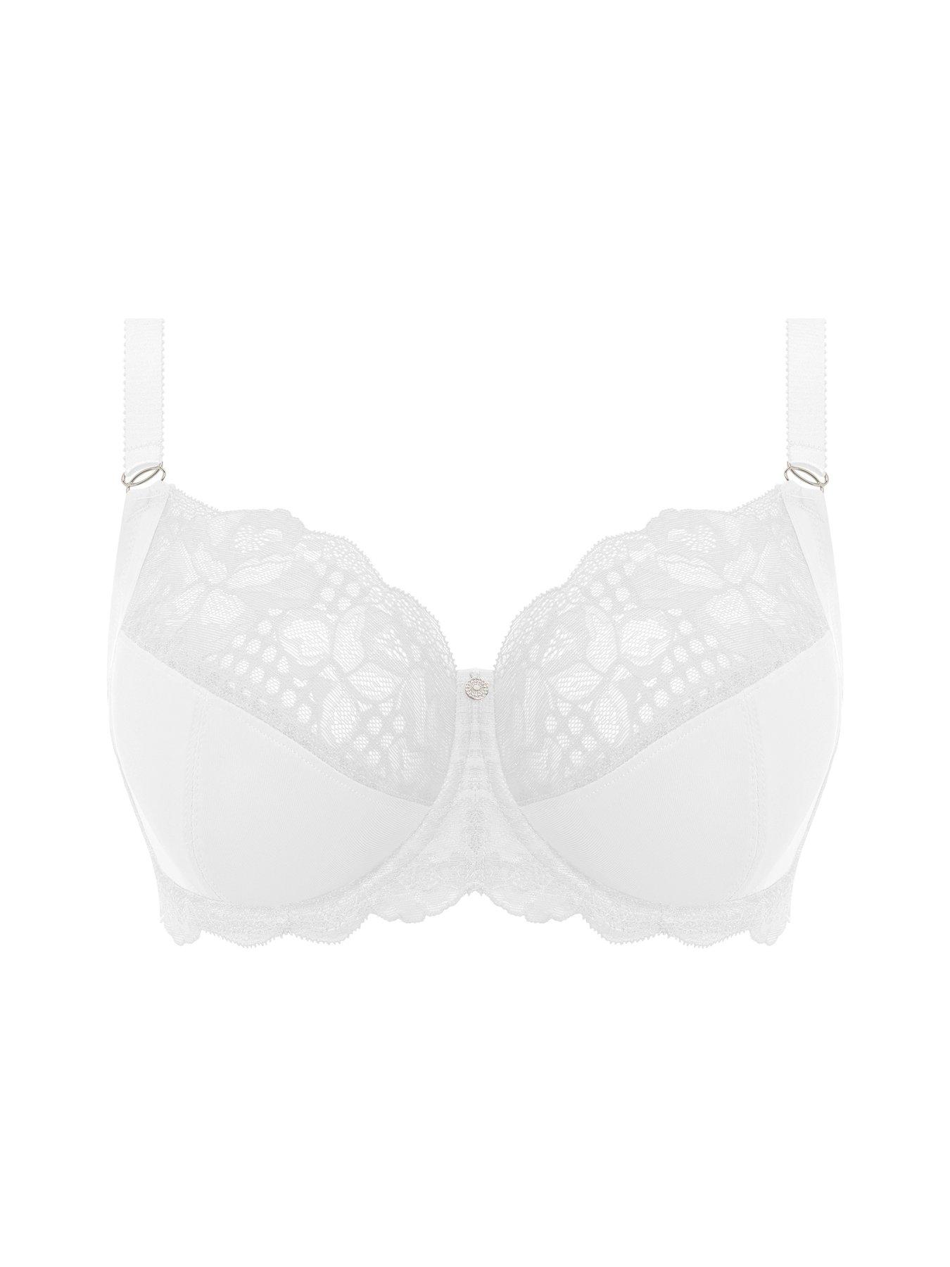 Image 4 of 4 of Fantasie Reflect Underwired Side Support Bra - White