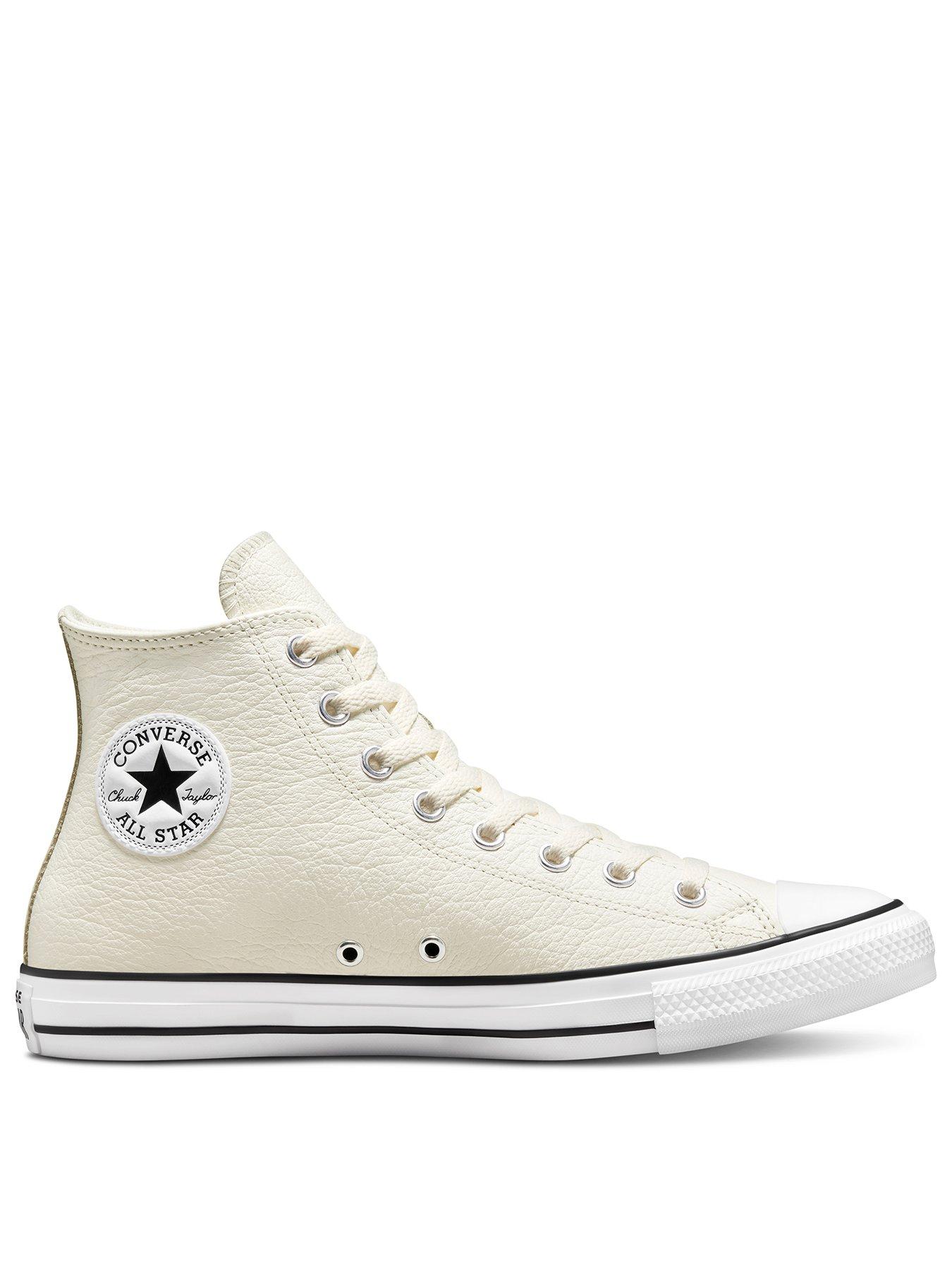 Very leather clearance converse