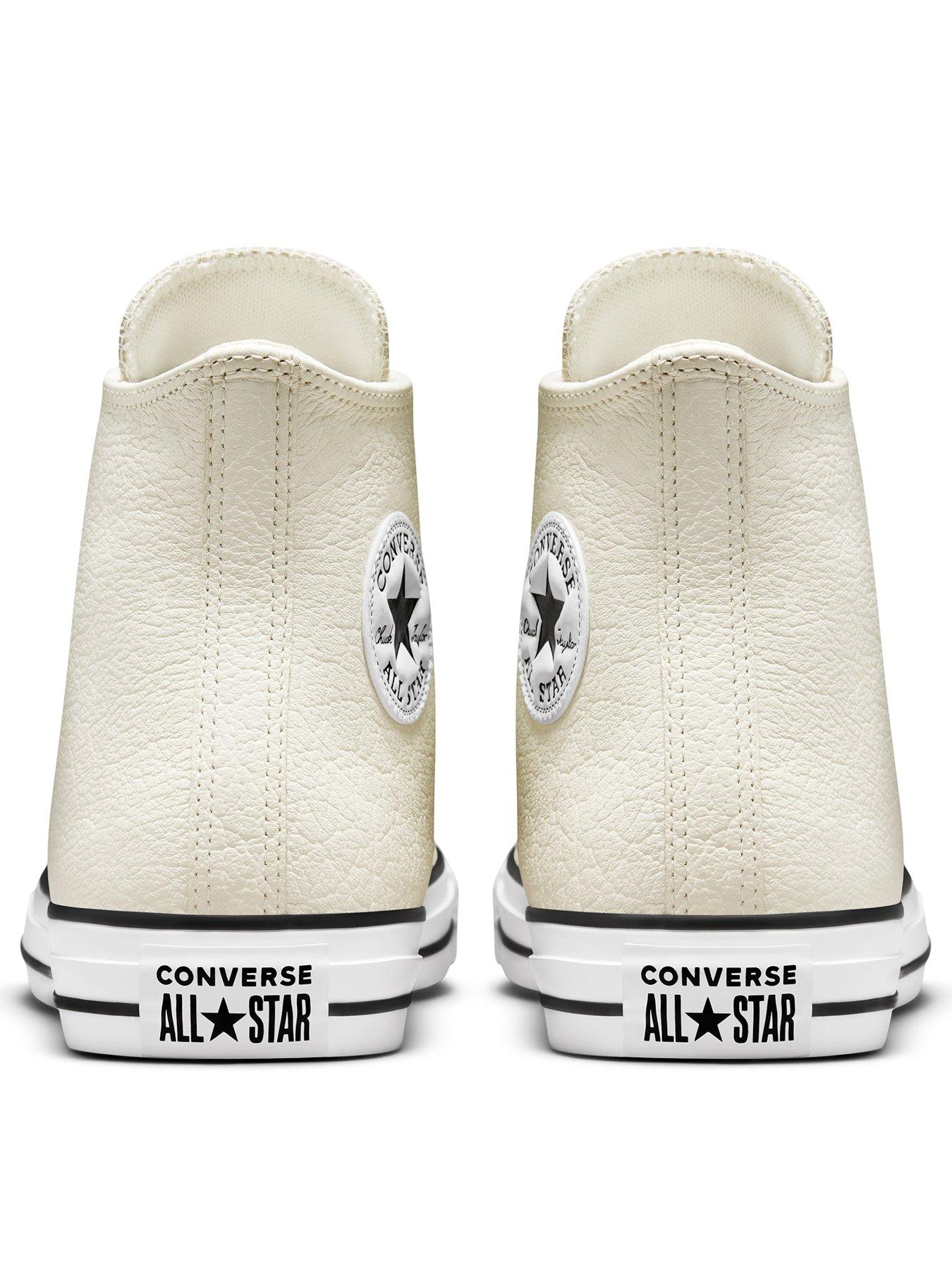 Converse best sale tumbled leather