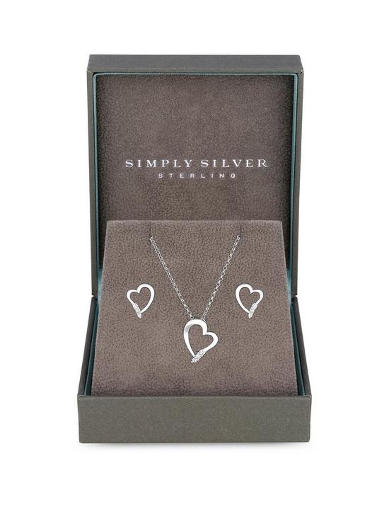 front image of simply-silver-sterling-silver-925-heart-setnbsp