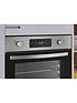  image of candy-fidcx405-built-in-65-litre-fan-oven-with-easy-clean-enamel-black-glass-with-stainless-steel