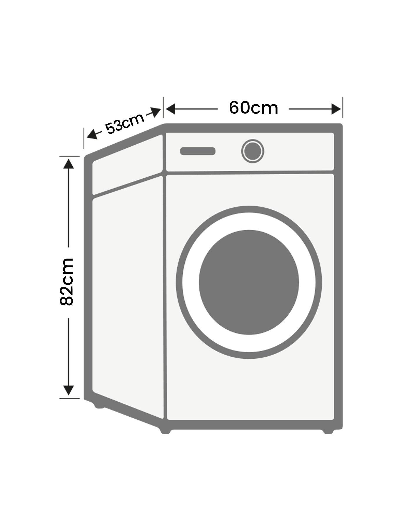 Hoover H-WASH HBWOS 69TAMCE-80 9kg Load, 1600 Spin Integrated Washing ...