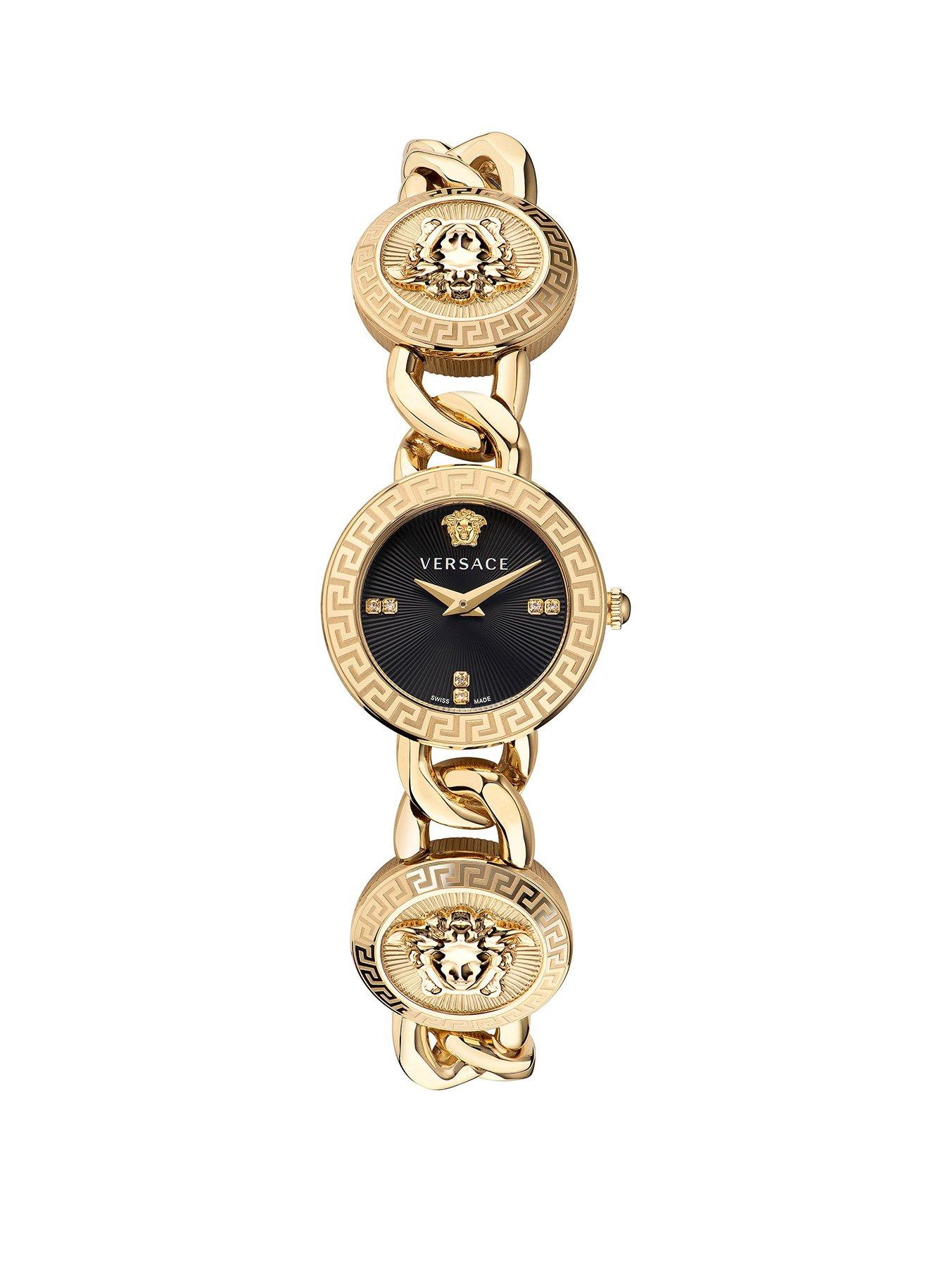 Versace medusa stud discount watch