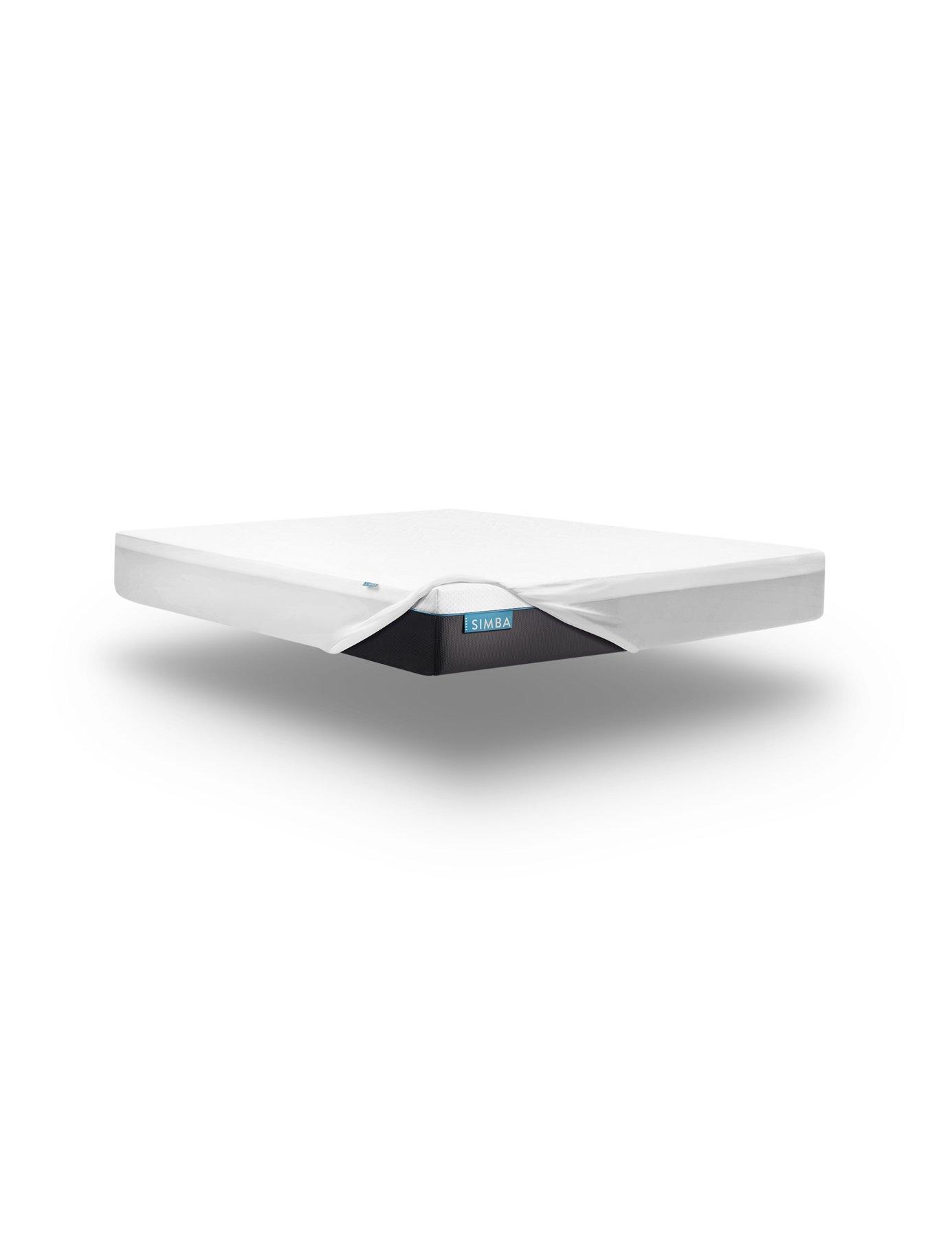 Image 4 of 4 of Simba Performance Mattress Protector- King - White