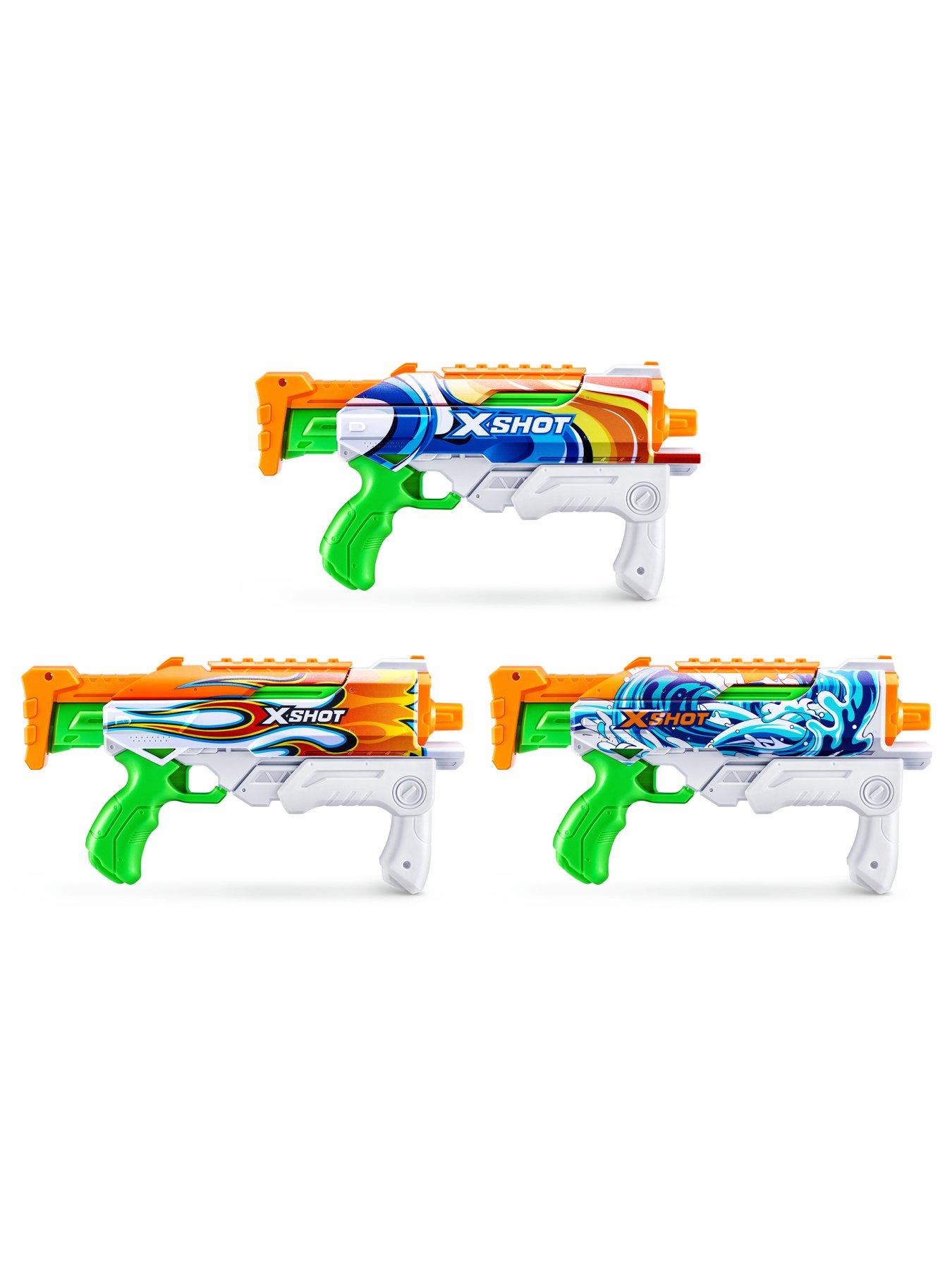 X-Shot Water Fast-Fill Skins Hyperload Water Blaster by ZURU | Very.co.uk