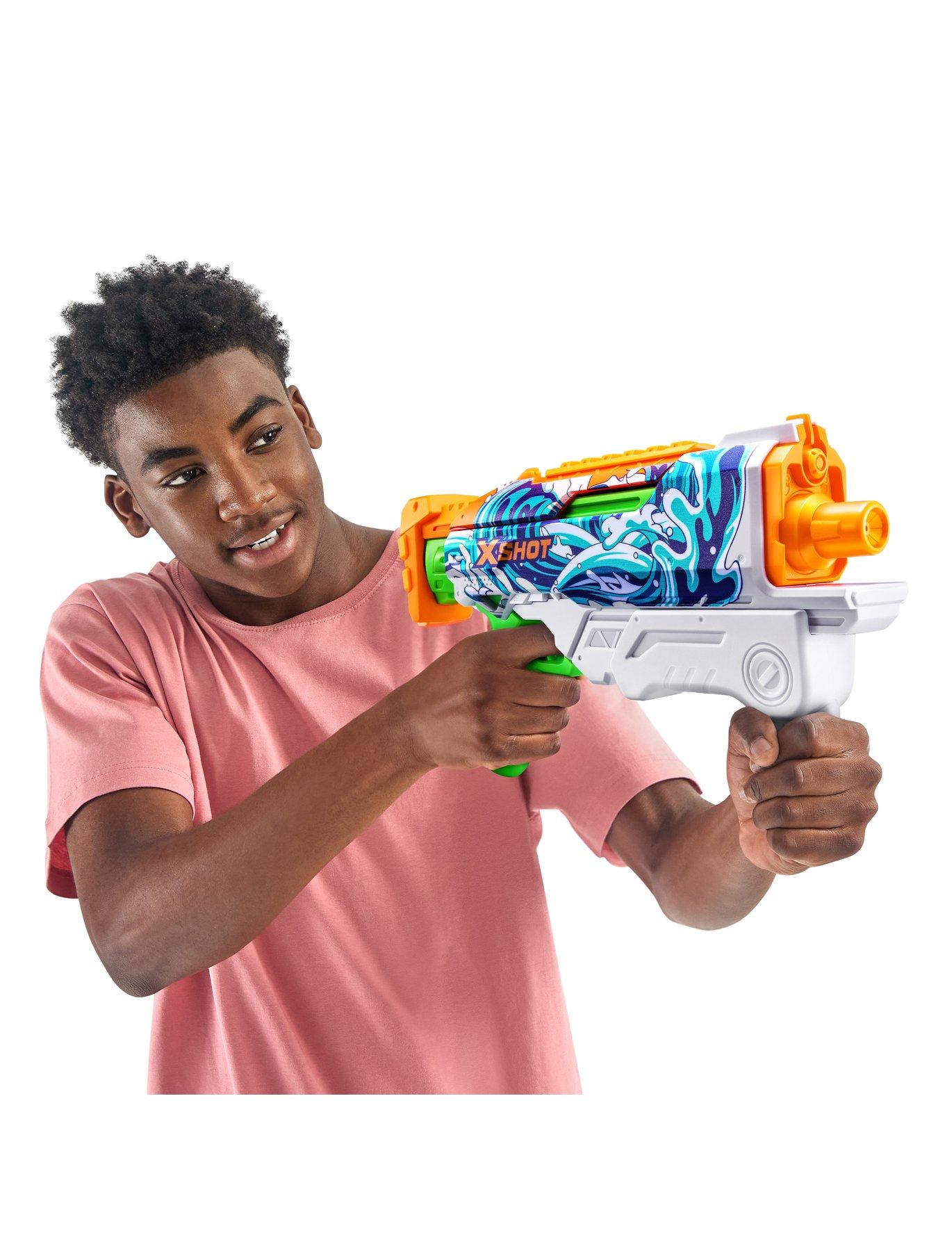X-Shot Water Fast-Fill Skins Hyperload Water Blaster by ZURU Very