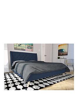 Product photograph of Dorel Home Thea King Linen Bed from very.co.uk