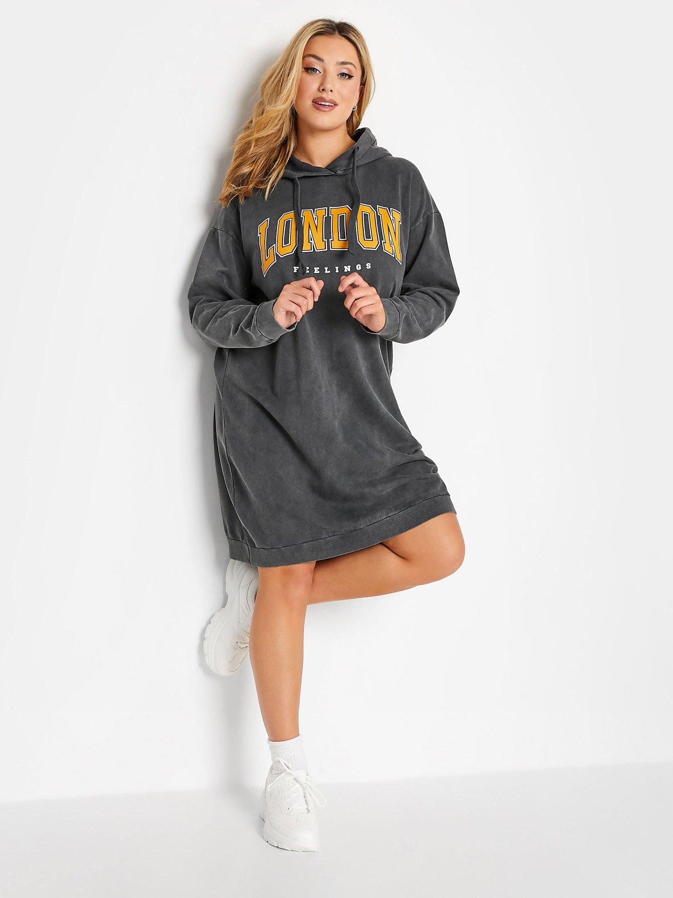 Ladies cheap hoodie dress