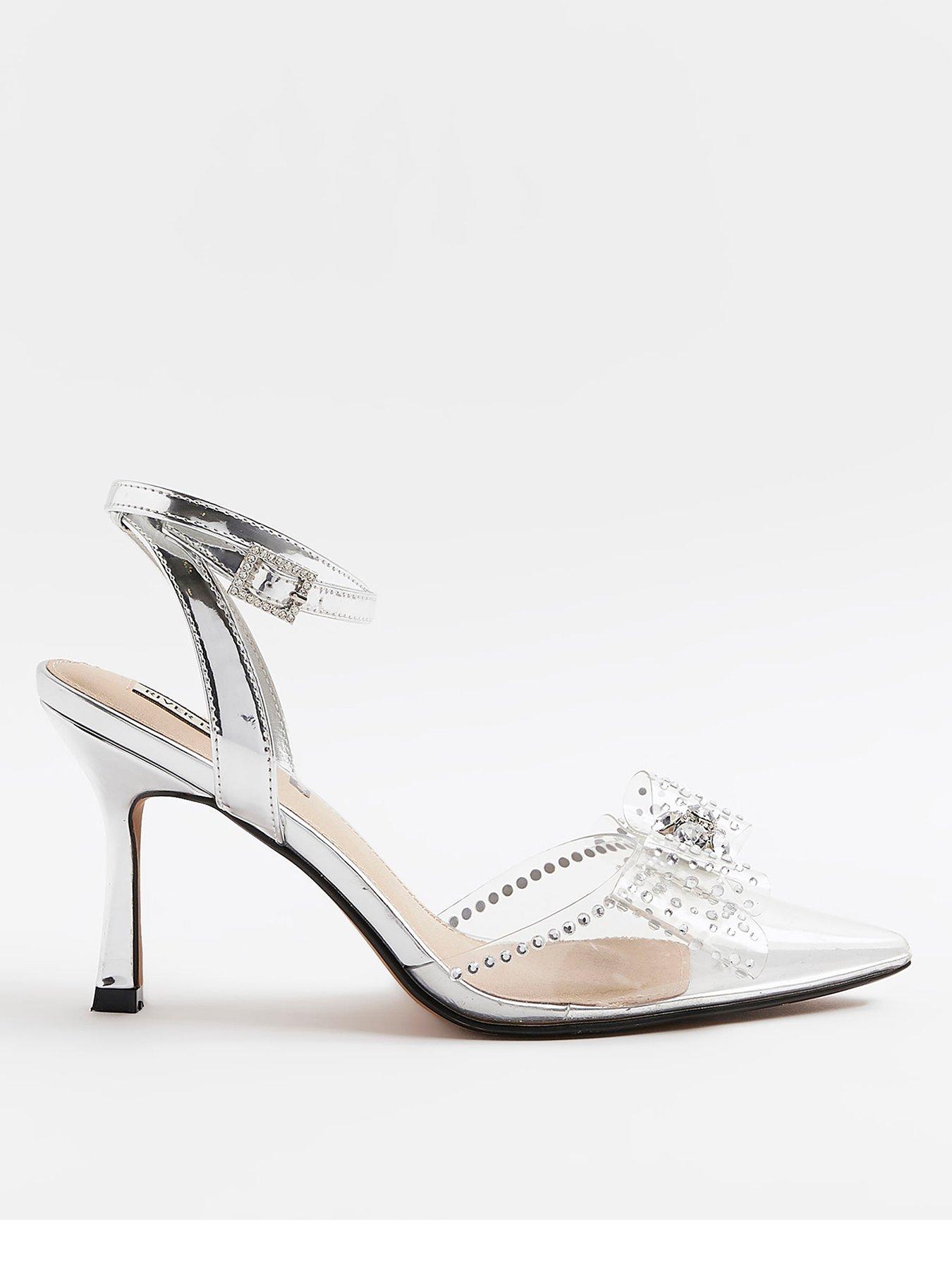 River island hot sale perspex heels