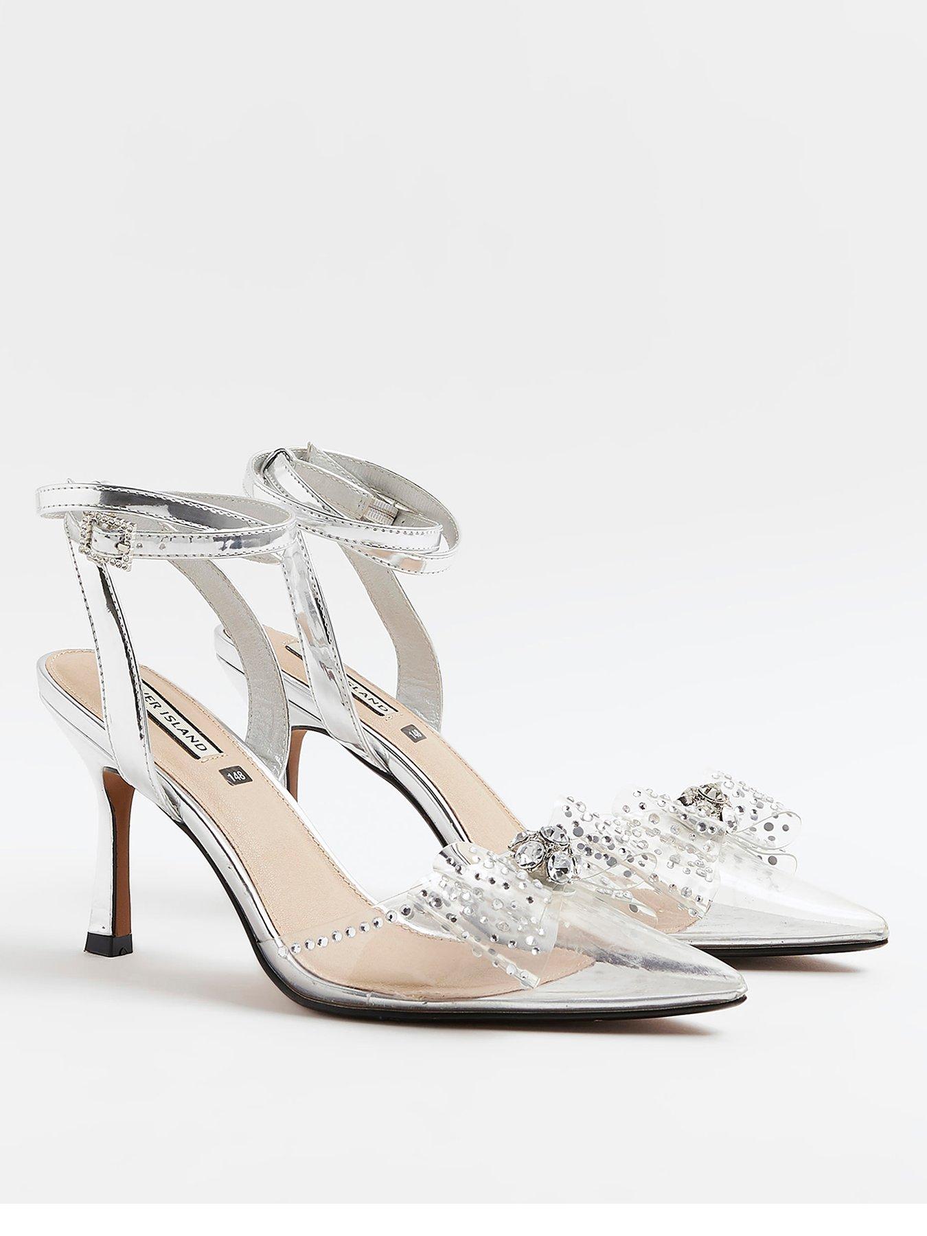 River island hot sale perspex heels