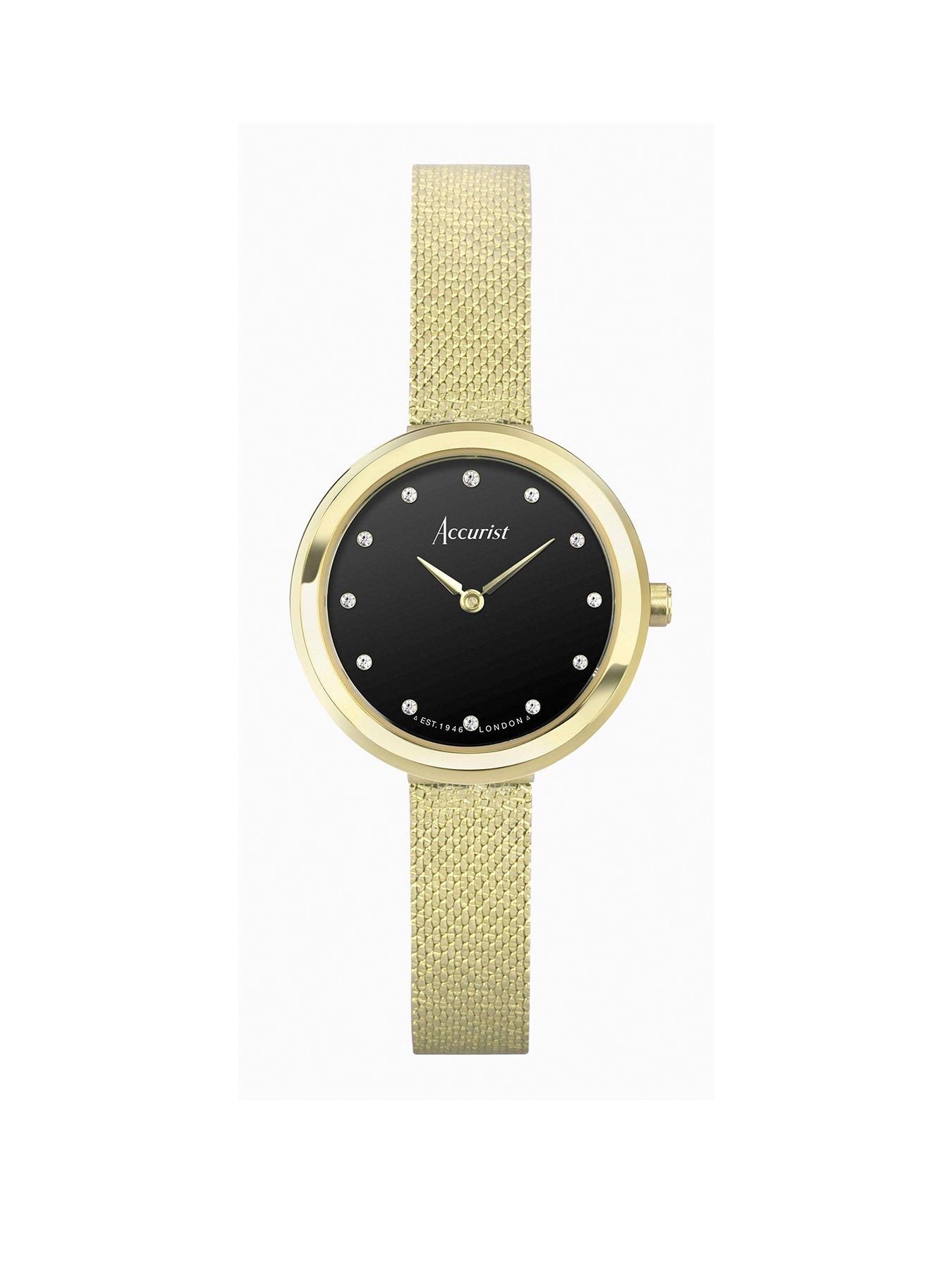 accurist-jewellery-womens-gold-stainless-steel-mesh-analogue-watch