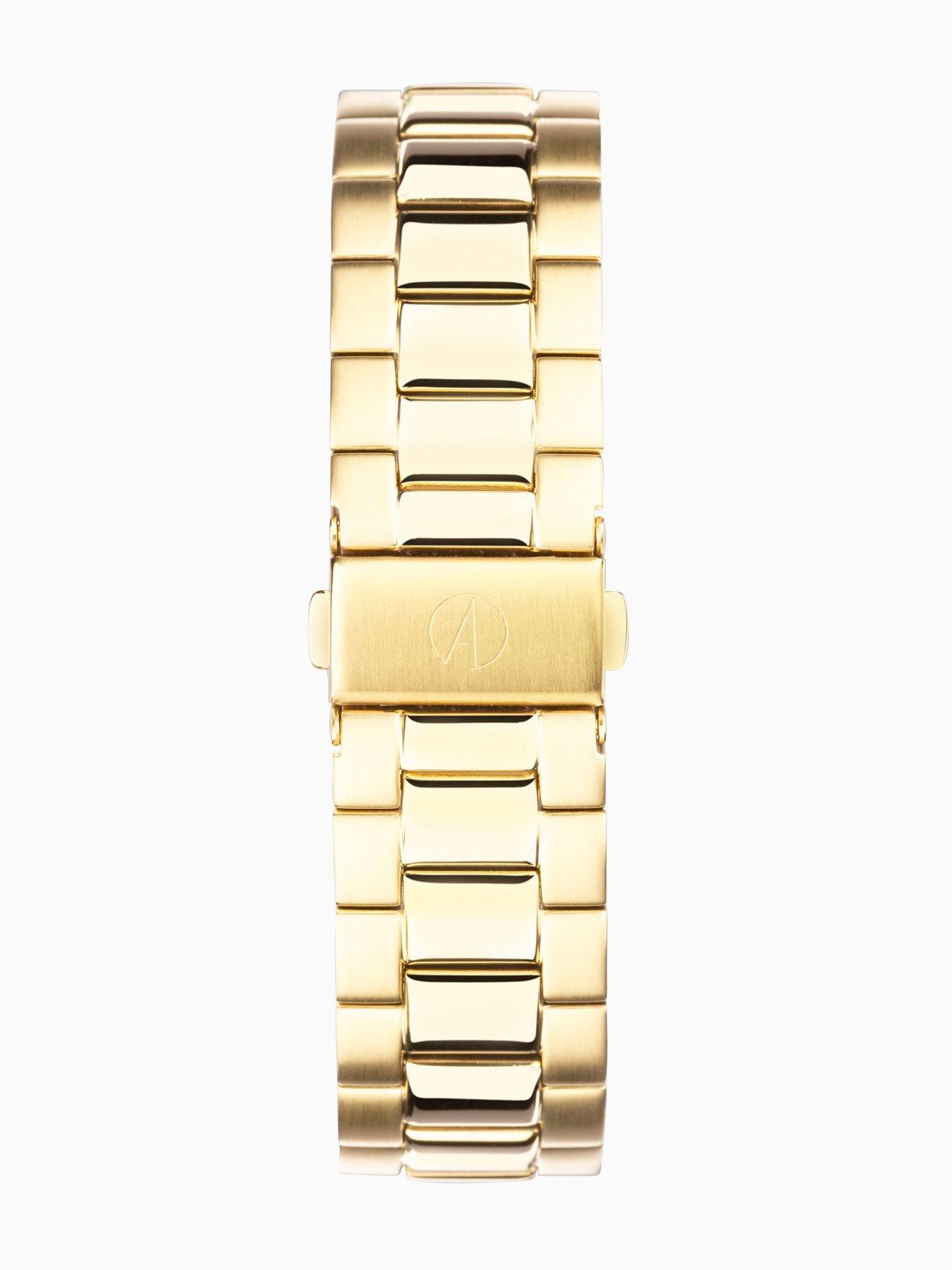 Image 7 of 8 of Accurist Everyday Unisex Gold Stainless Steel Bracelet Analogue Watch