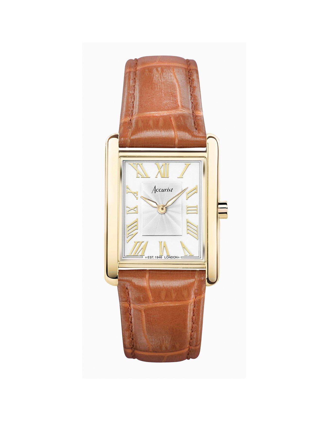 Ladies rectangular 2025 watches uk