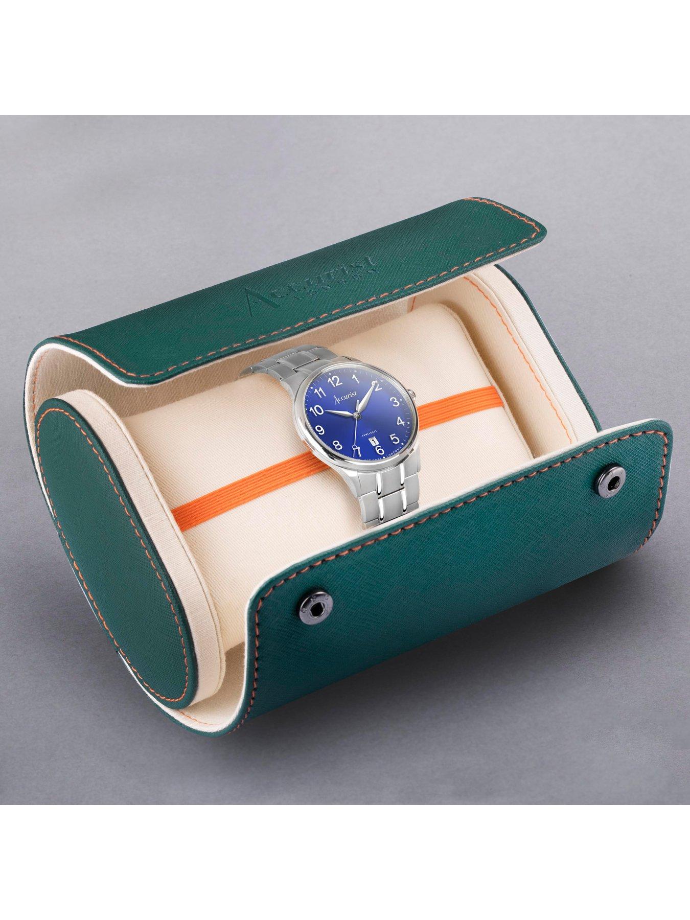 Image 4 of 8 of Accurist Classic Mens Silver Stainless Steel Bracelet Analogue Watch