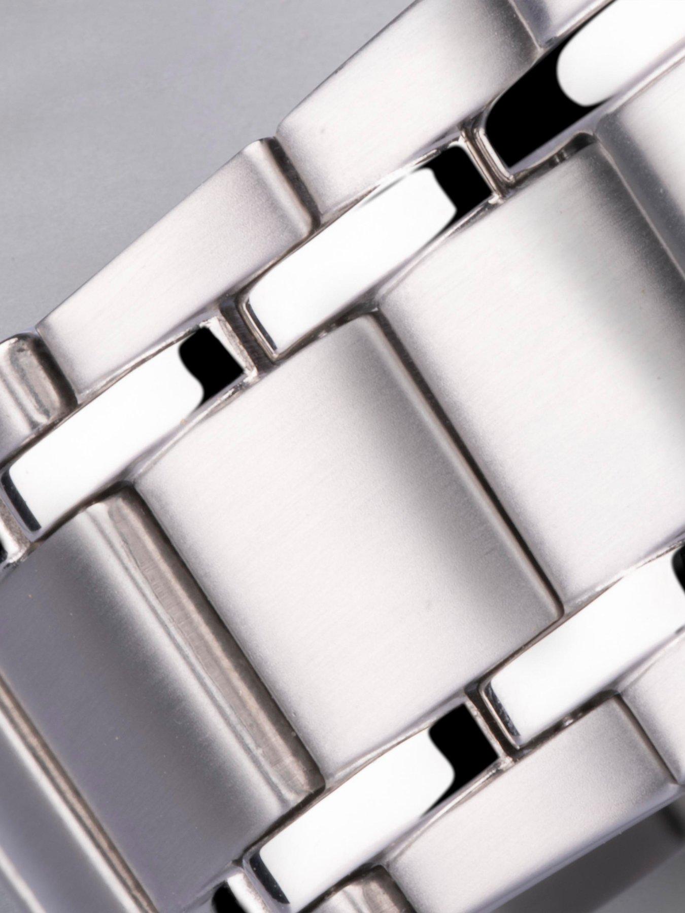 Image 5 of 8 of Accurist Classic Mens Silver Stainless Steel Bracelet Analogue Watch
