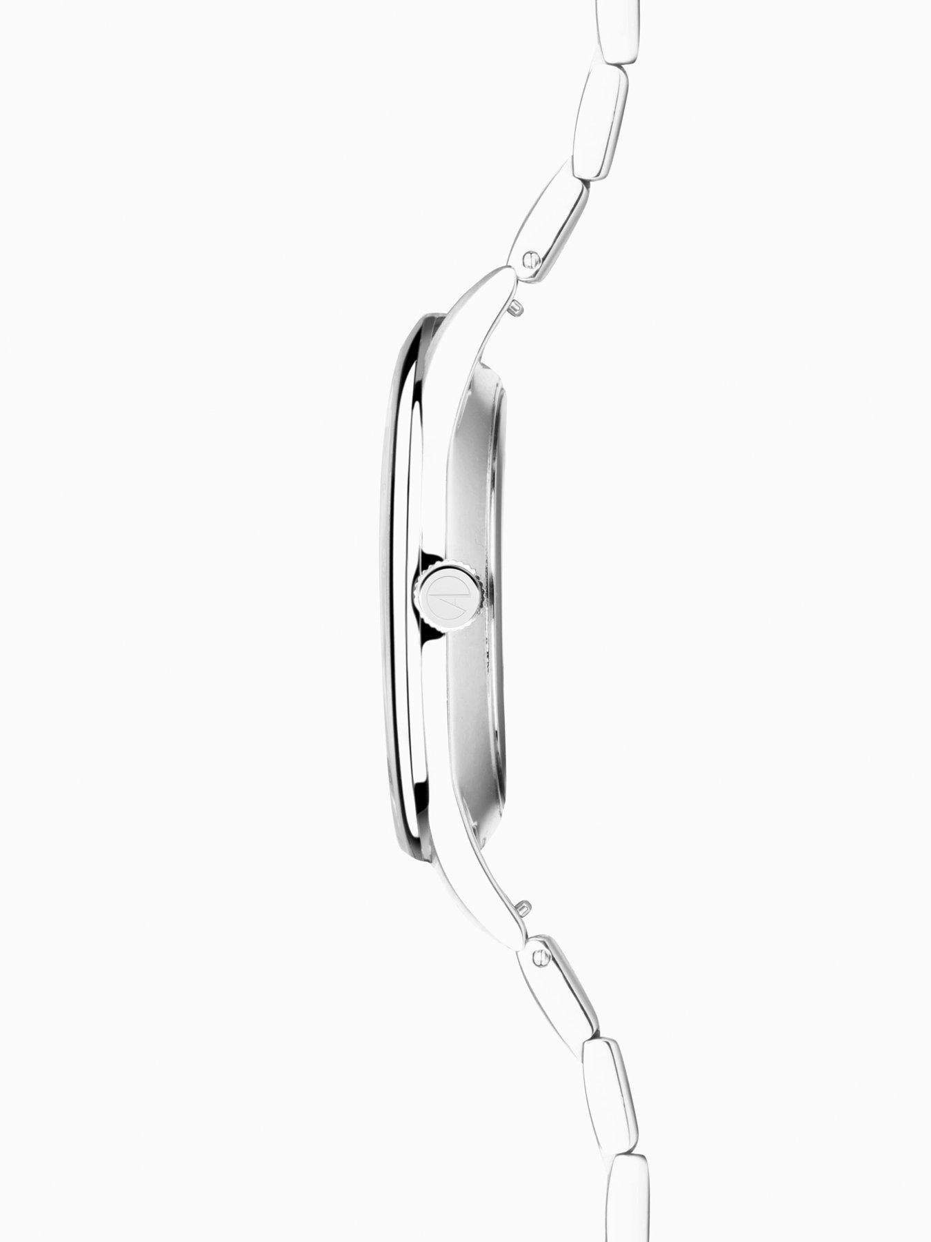 Image 6 of 8 of Accurist Classic Mens Silver Stainless Steel Bracelet Analogue Watch