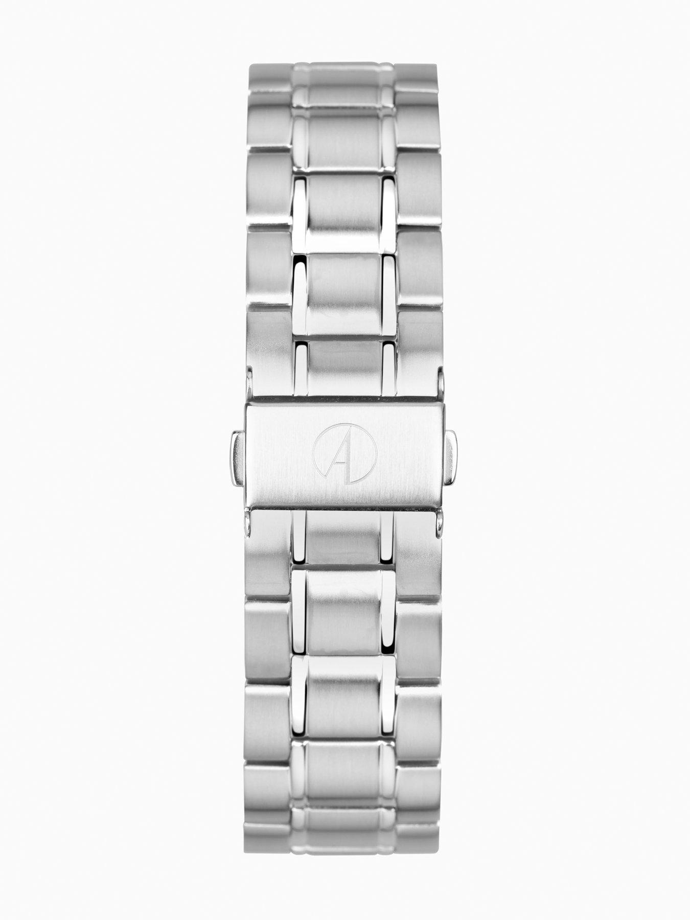 Image 7 of 8 of Accurist Classic Mens Silver Stainless Steel Bracelet Analogue Watch