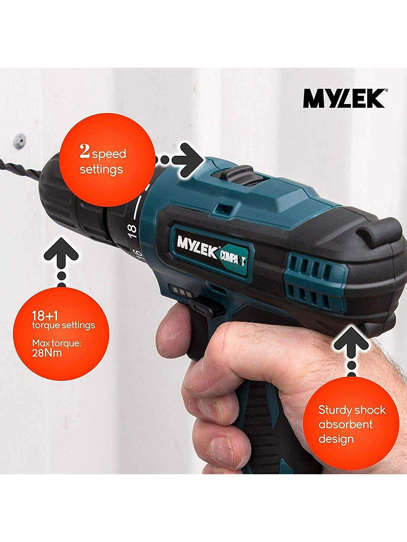 Mylek 18v cordless deals drill