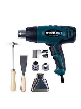Product photograph of Mylek Hot Air Heat Gun 2000w With Accessory Set from very.co.uk