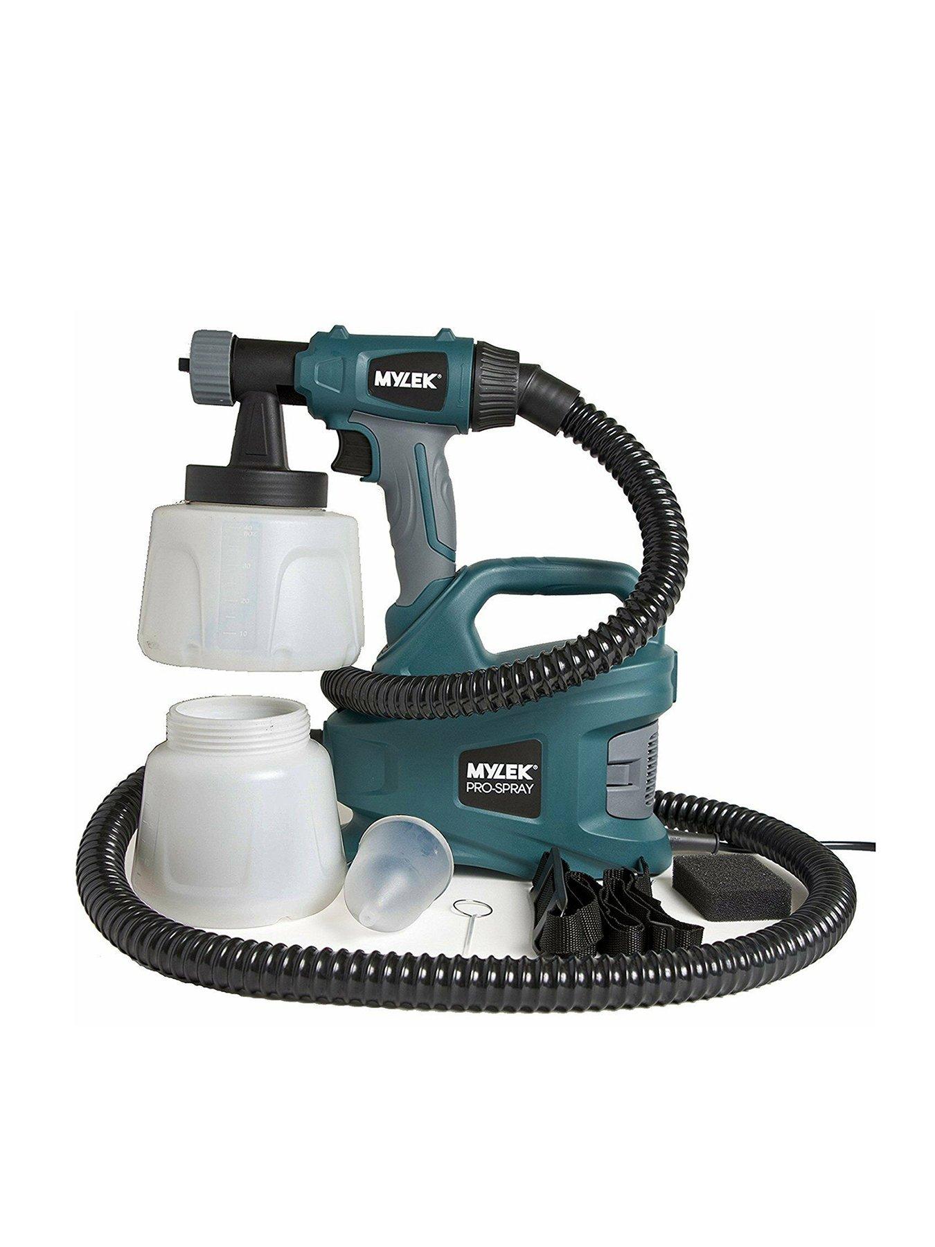 Product photograph of Mylek Pro-spray 700w Paint Sprayer Kit from very.co.uk