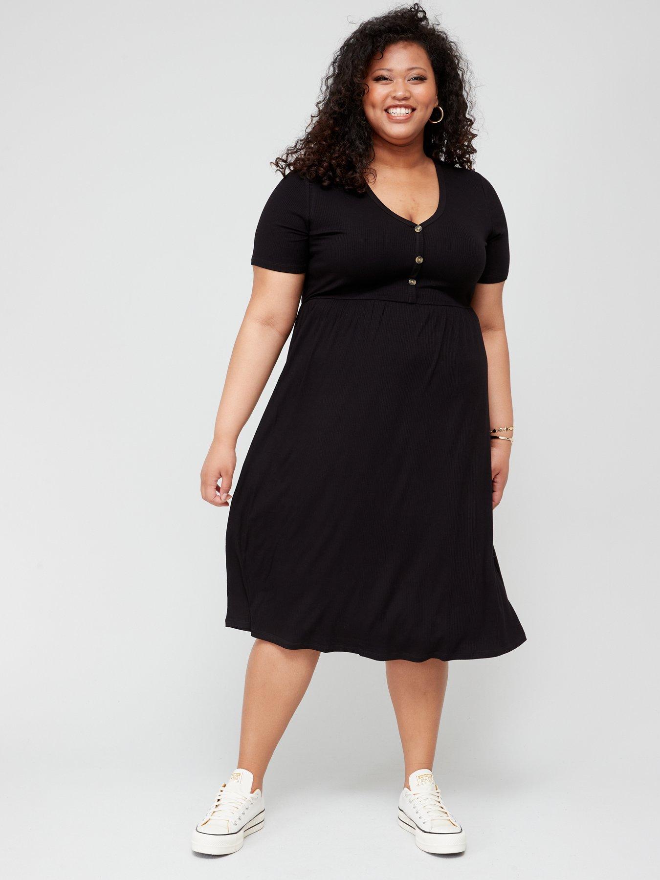 Women's Plus Size Black Dresses | Curve 