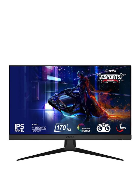 front image of msi-g2422-24-inch-full-hd-170hz-1ms-ips-amd-freesync-premium-flat-gaming-monitor