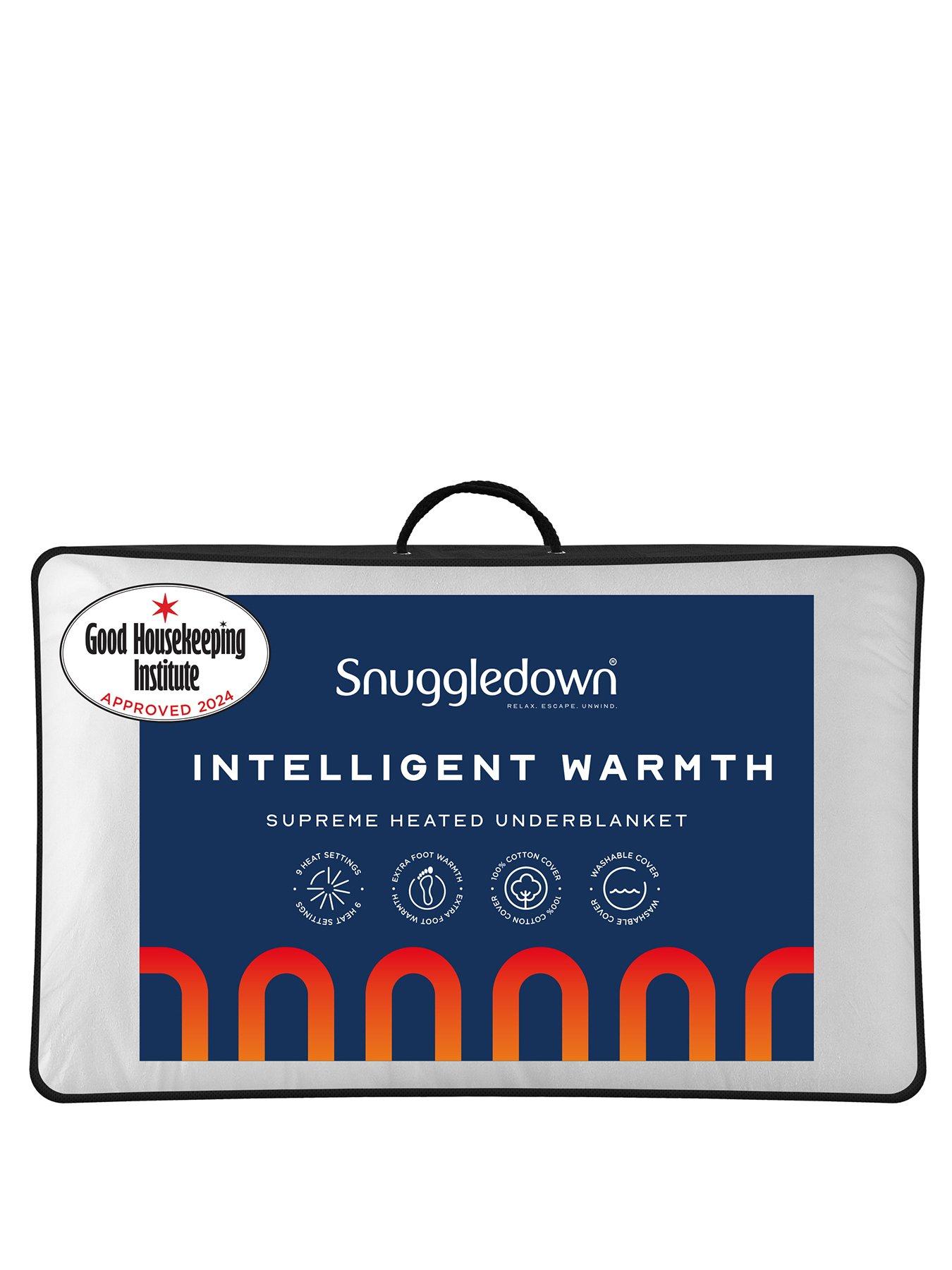 Snuggledown of Norway Snuggledown Intelligent Warmth Heated Topper - Single - White