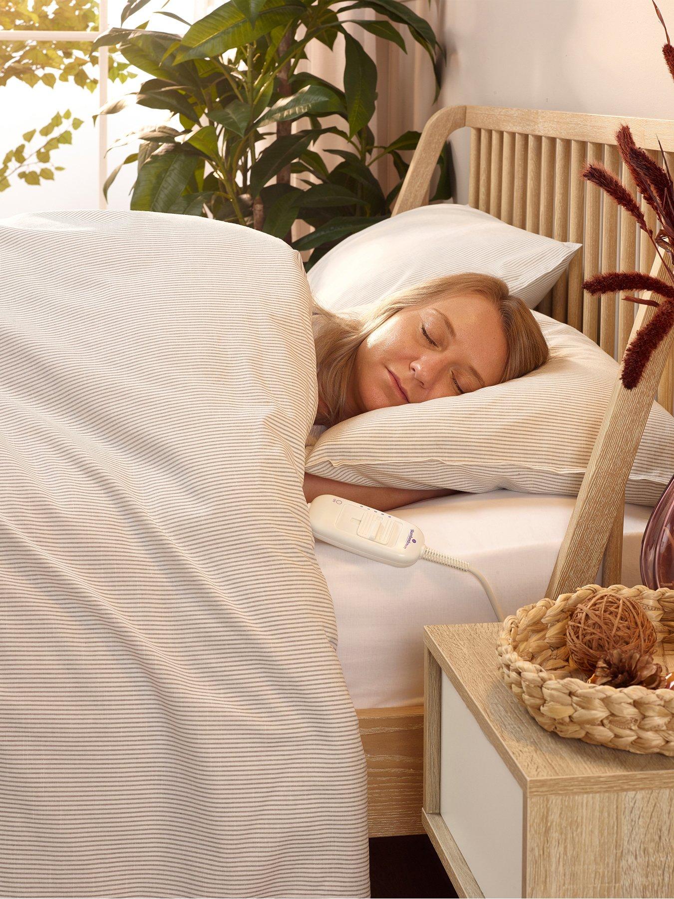 Slumberdown Sleepy Nights Electric Blanket - White