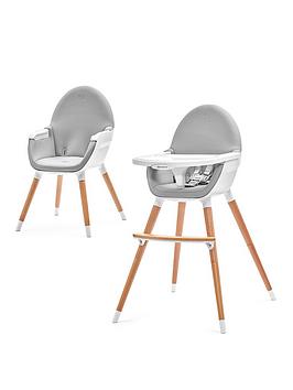 Product photograph of Kinderkraft Fini Highchair- Grey from very.co.uk