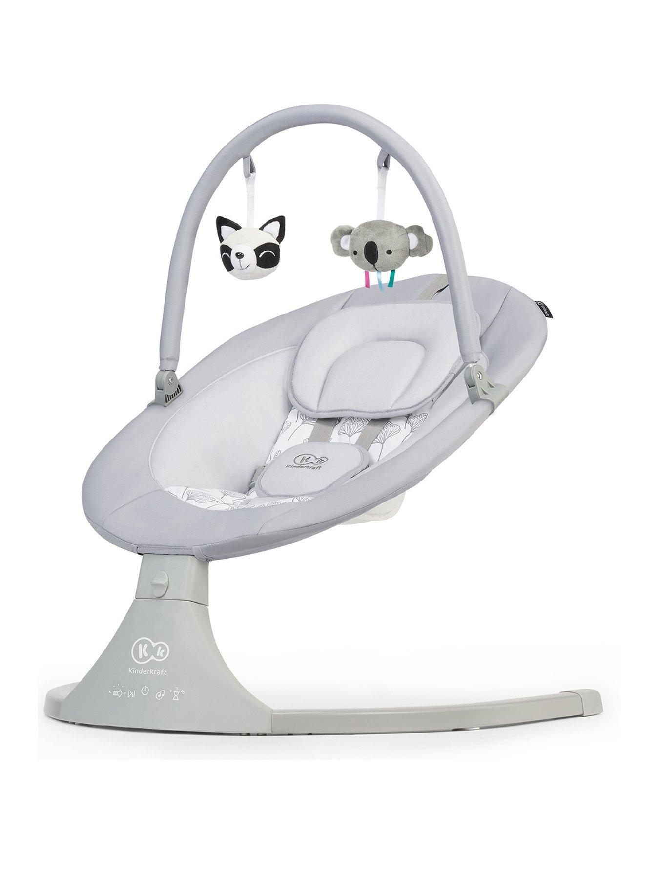 Image 1 of 7 of Kinderkraft Luli Cradle Bouncer- Grey