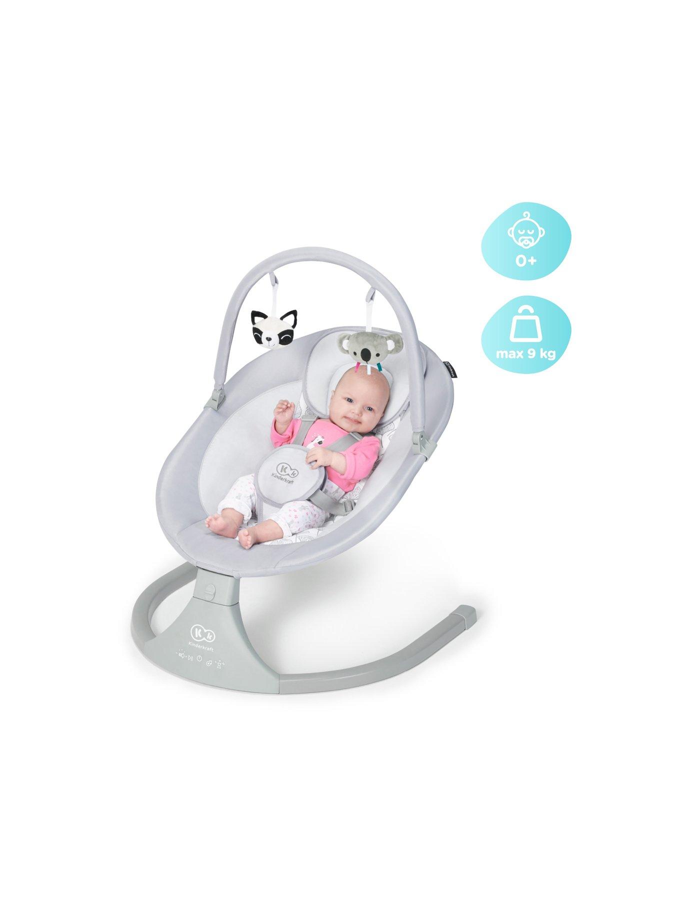 Image 2 of 7 of Kinderkraft Luli Cradle Bouncer- Grey