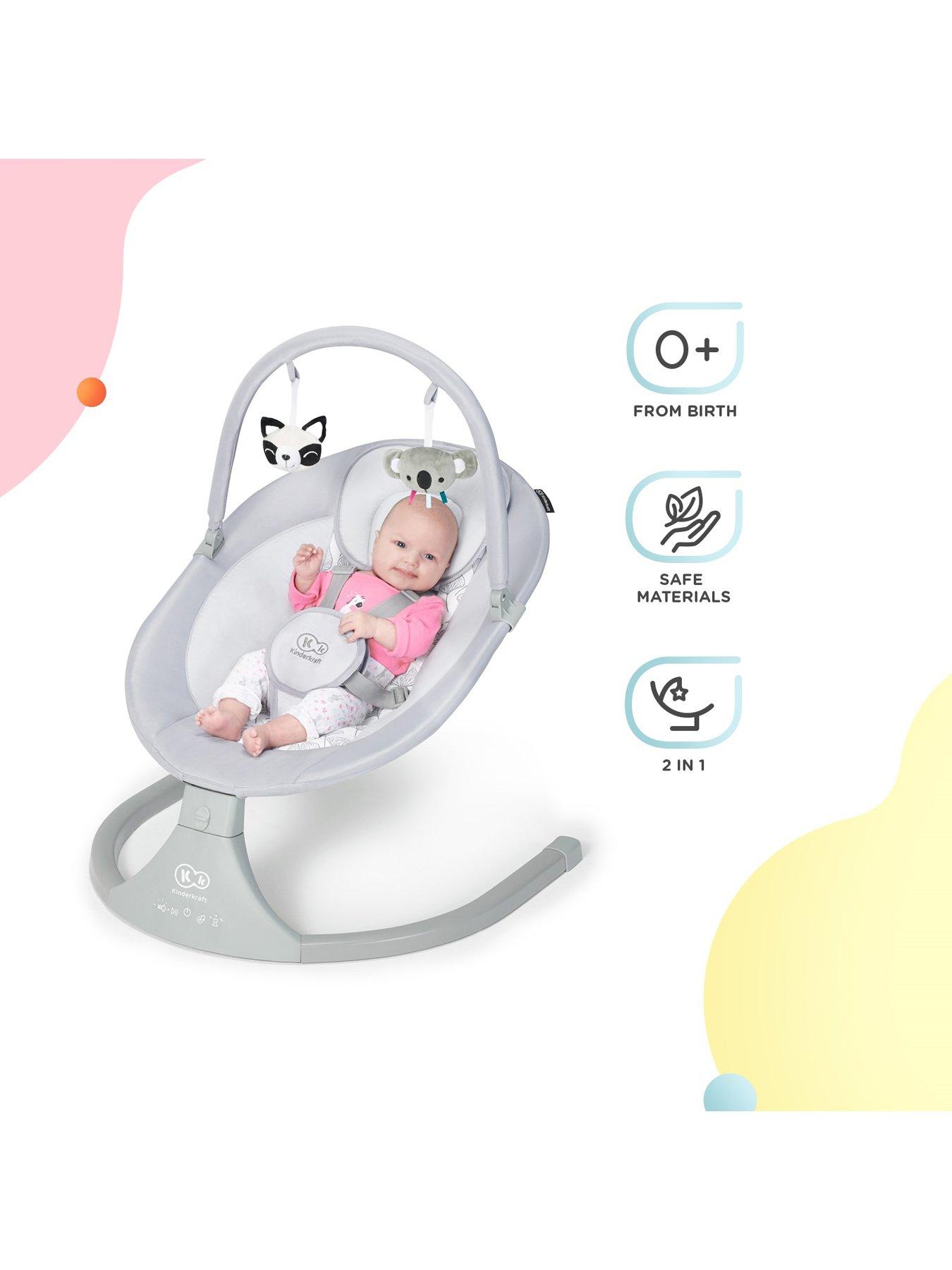 Image 5 of 7 of Kinderkraft Luli Cradle Bouncer- Grey
