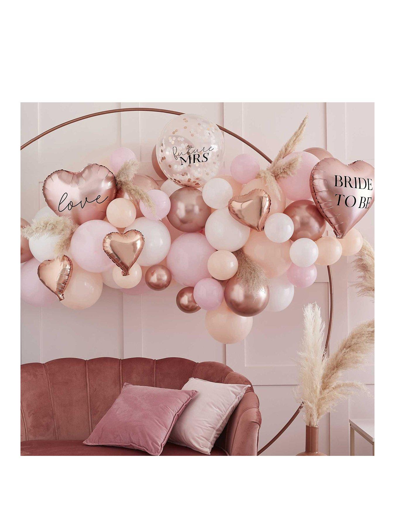 Ginger Ray Balloon Arch Hen Party & Confetti Balloons very.co.uk