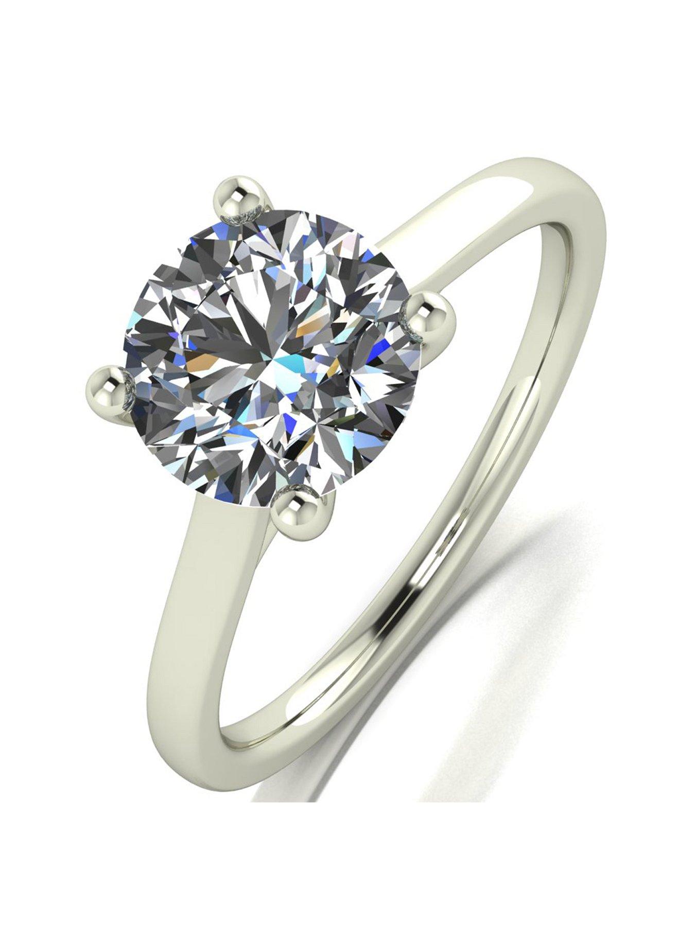 Moissanite Rings | Engagement Rings | Very.co.uk