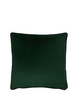 Product photograph of Opulence Large Velvet Cushion from very.co.uk