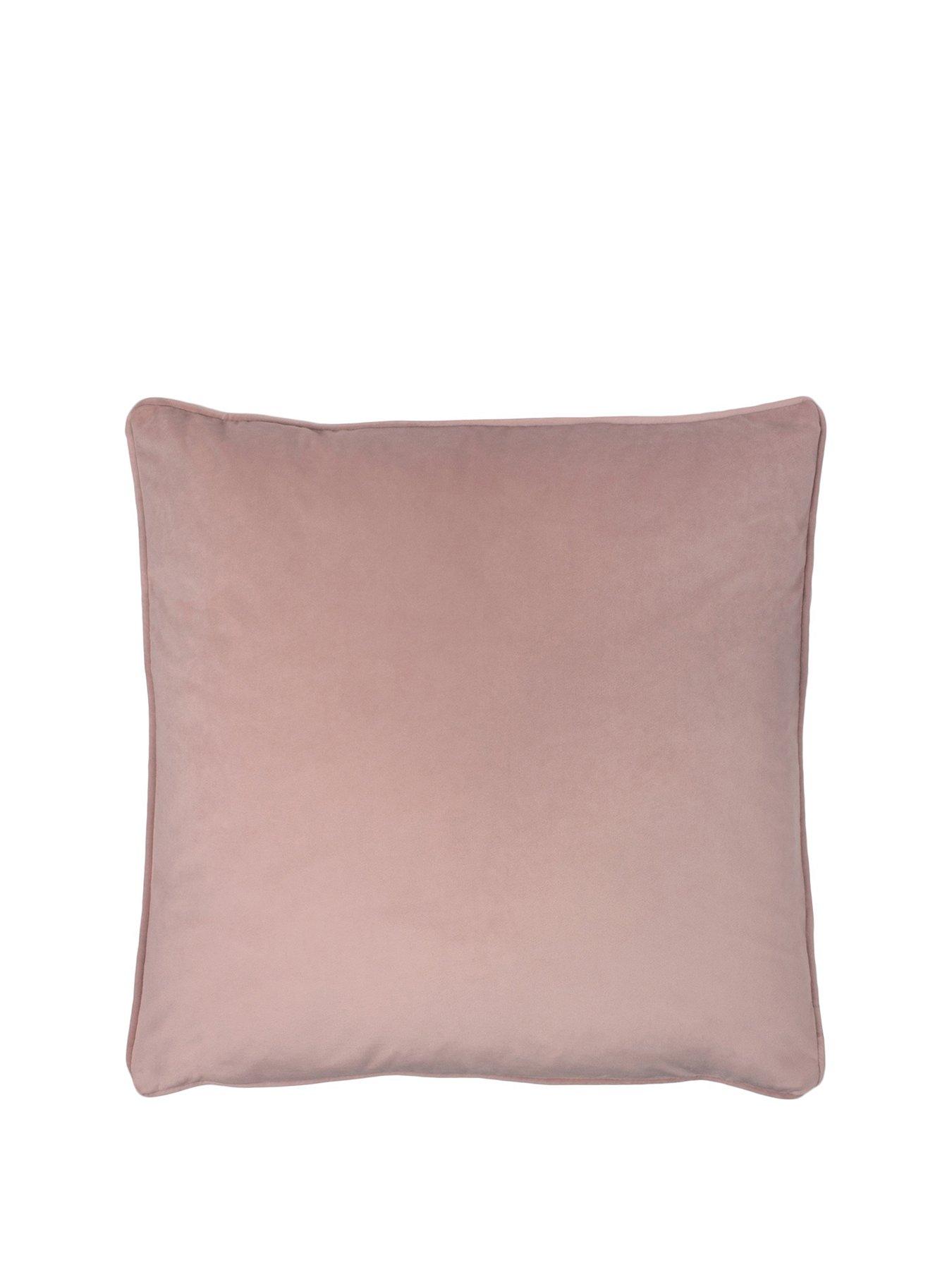 Dusky pink large cushions sale