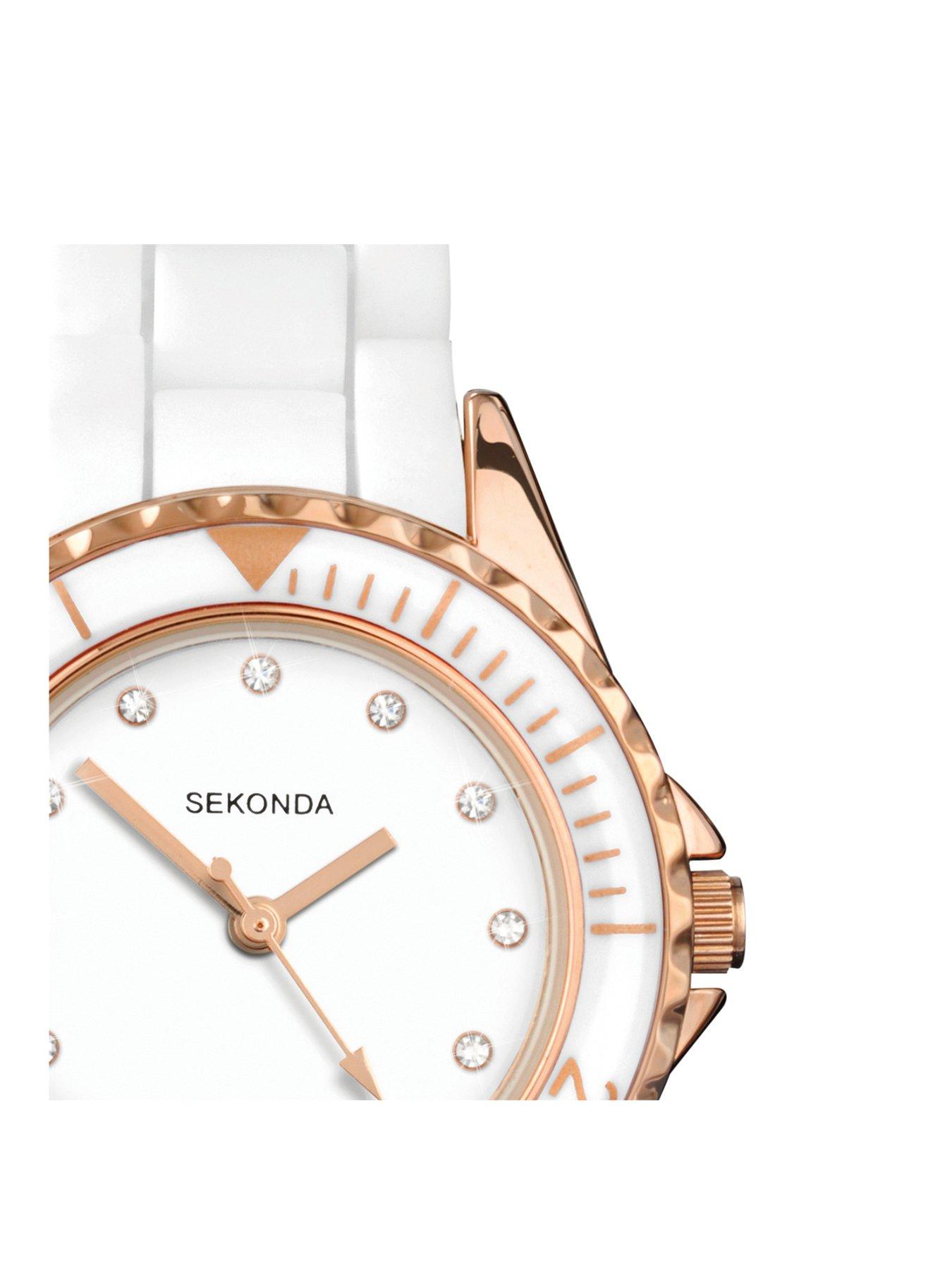 Sekonda clearance white watch