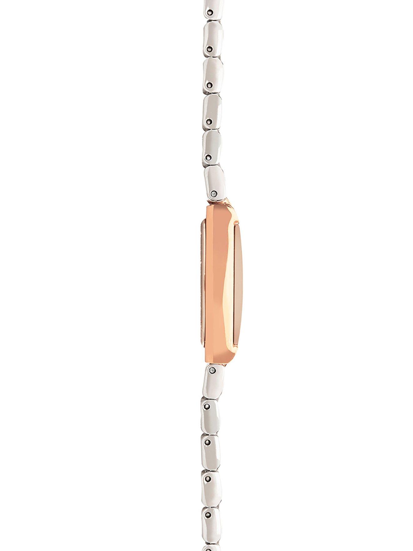 Image 5 of 6 of Sekonda Ladies Two Tone Bracelet Watch with Rose Dial Gift Set